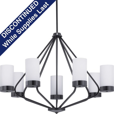 Progress Lighting Elevate Collection Seven-Light Chandelier P400023-031